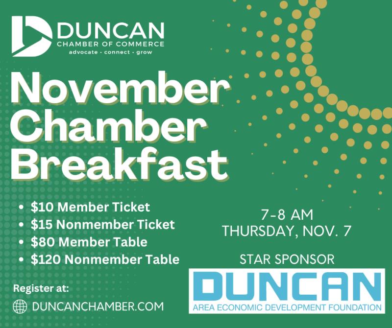 Chamber Breakfast - November