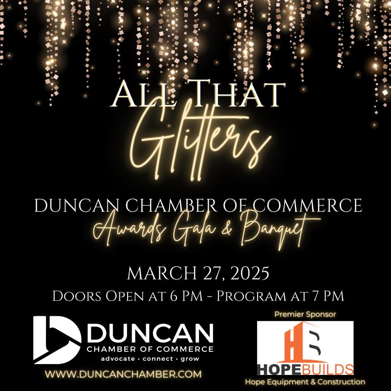 Duncan Chamber 2025 Awards Gala and Banquet