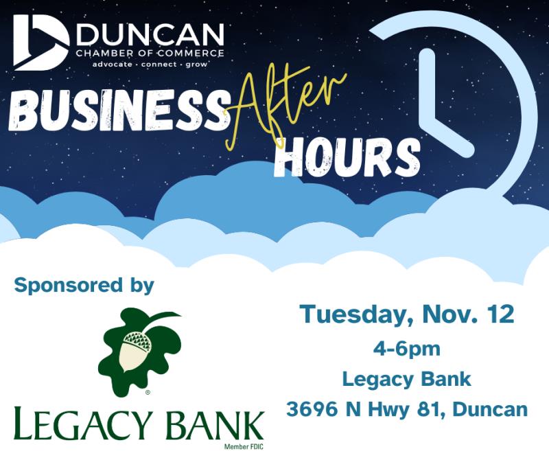 Business After Hours - Legacy Bank